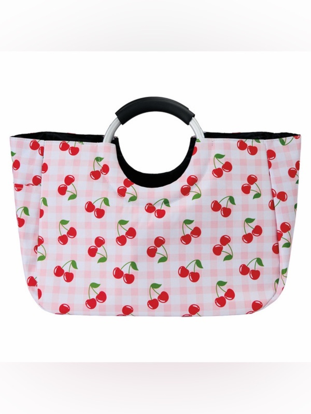 LIVE IN STYLE City Tote Cherry Print